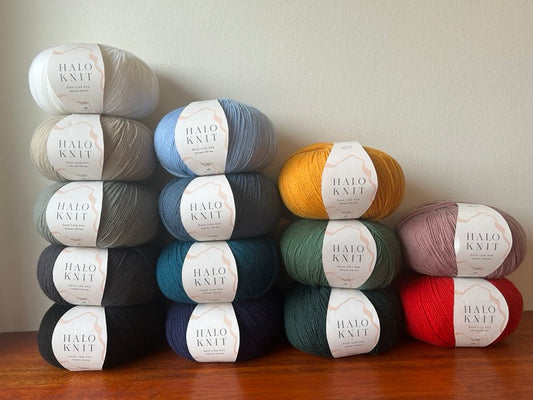 Strømpegarn - No. 10 (Mørke blå)