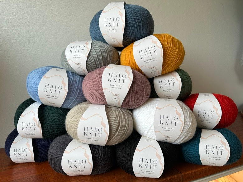 Strømpegarn - No. 1 (Hvid)