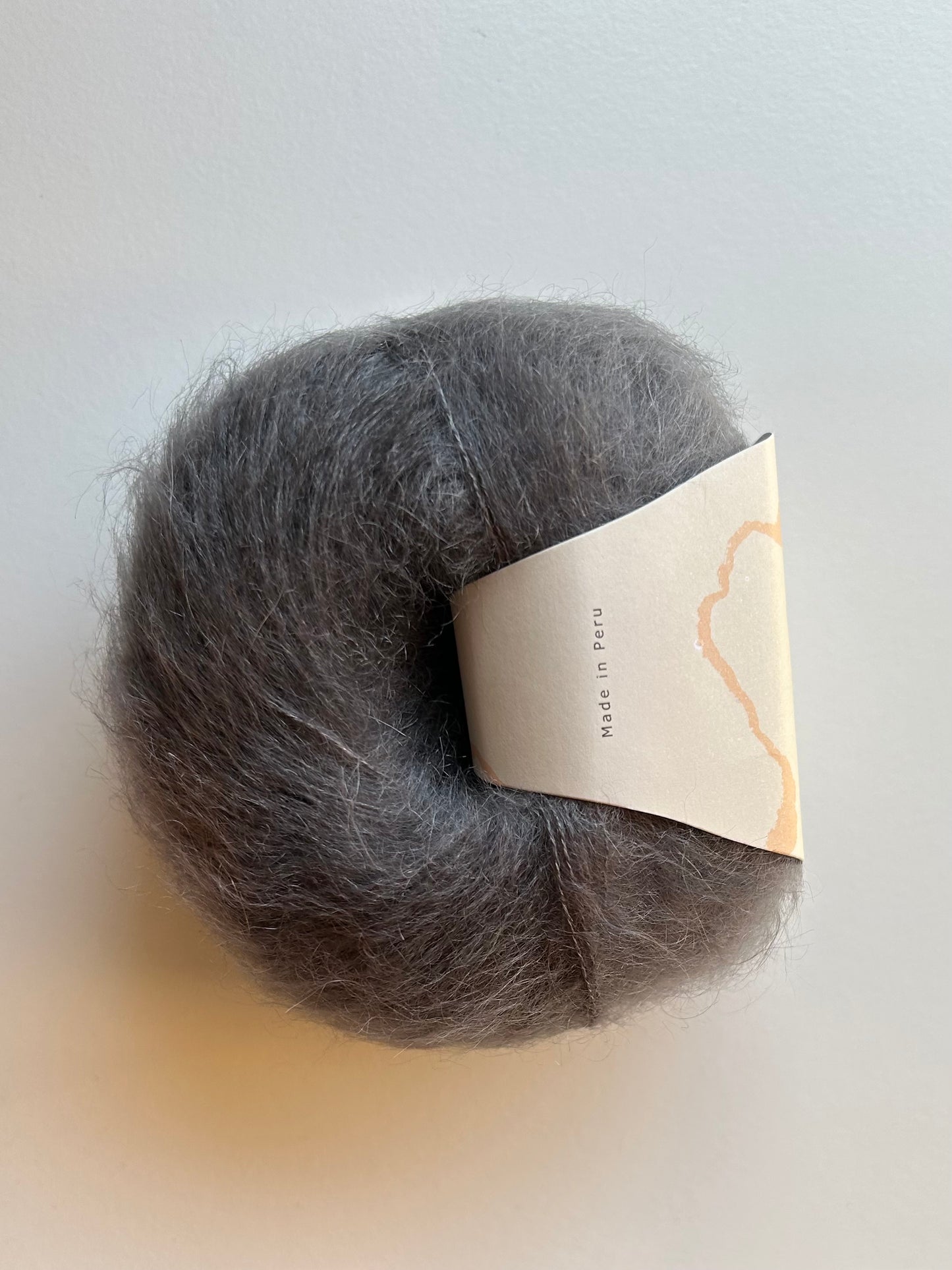 Silk mohair - Mountain grey