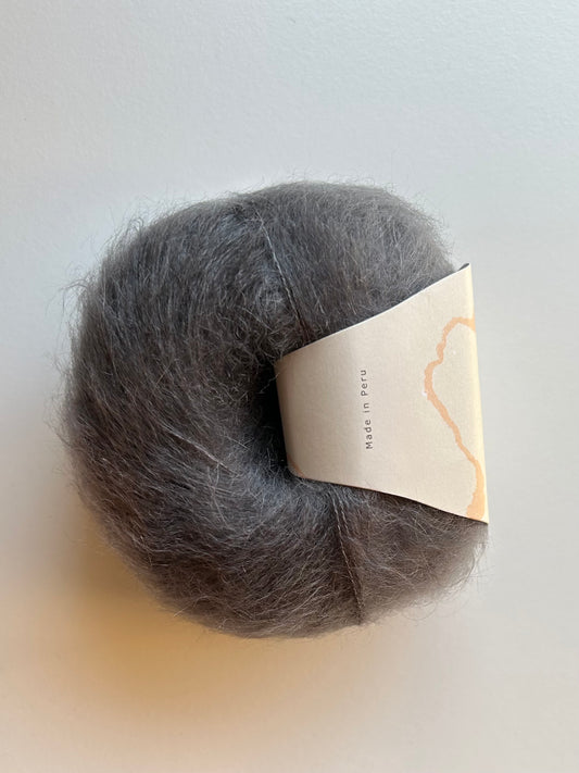 Silk mohair - Mountain grey
