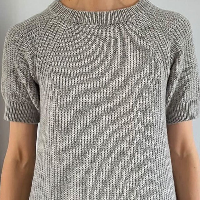 Friday Tee strikket i merino uld fra HALO KNIT"