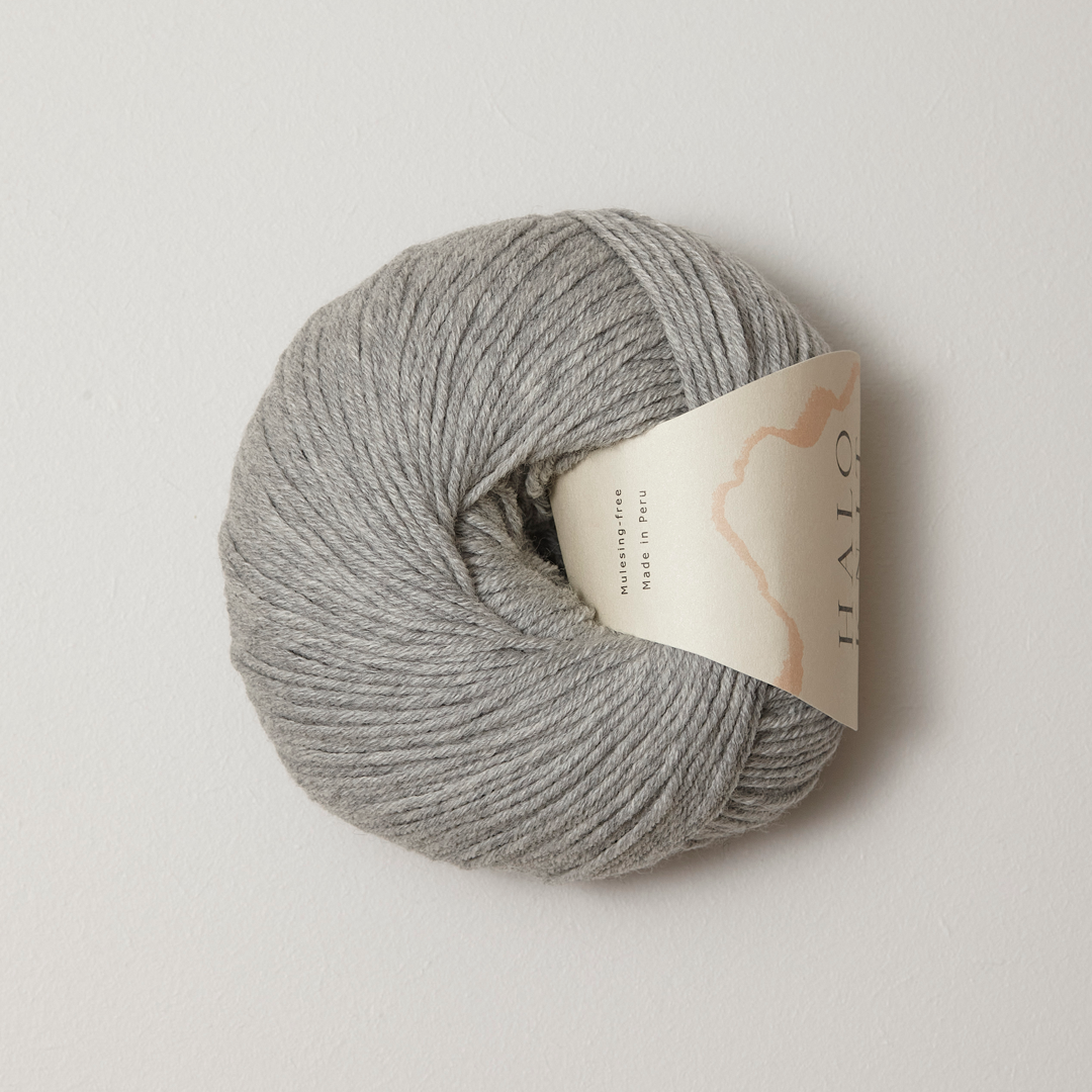 100% Merinould - Cloudy grey