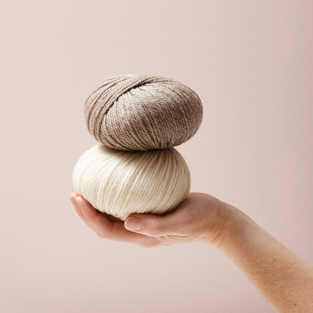 100% Uld - Desert brown