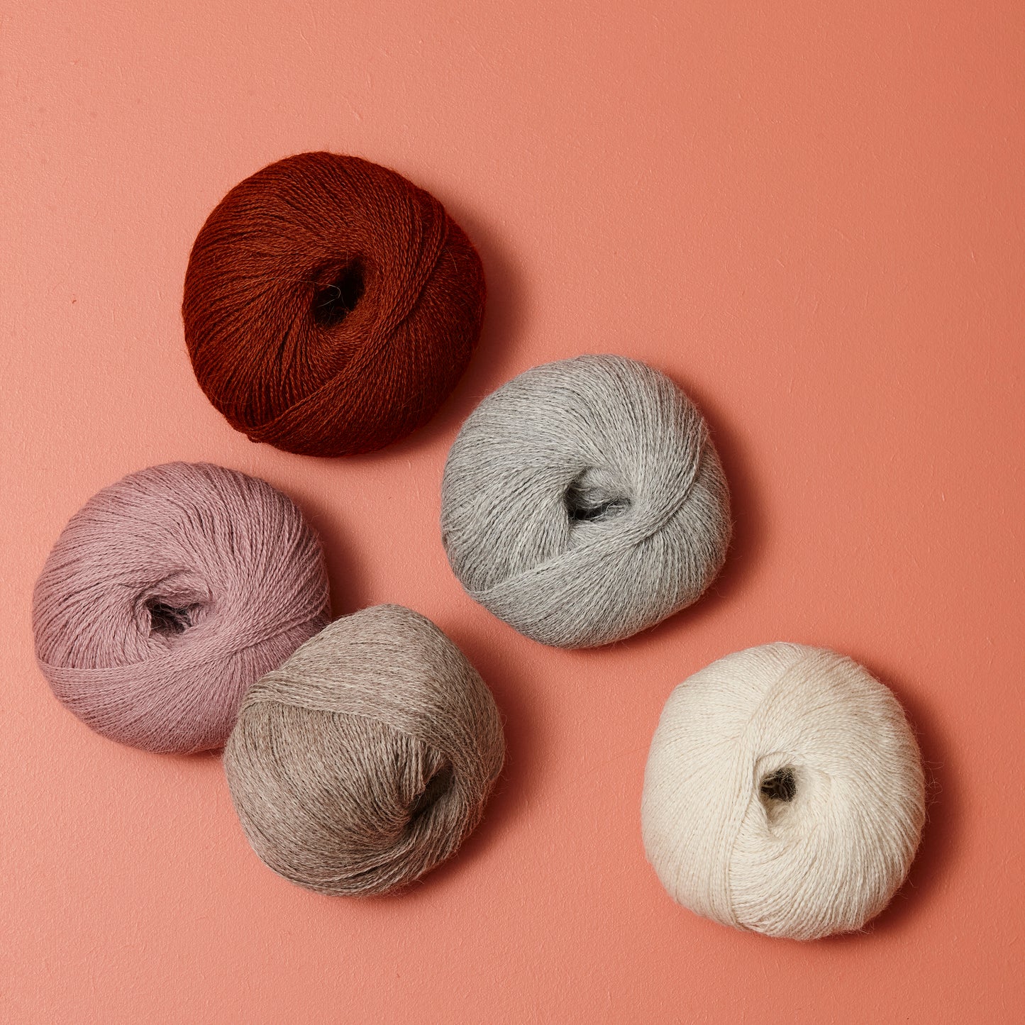 100% Alpaca garn - Cloudy Grey