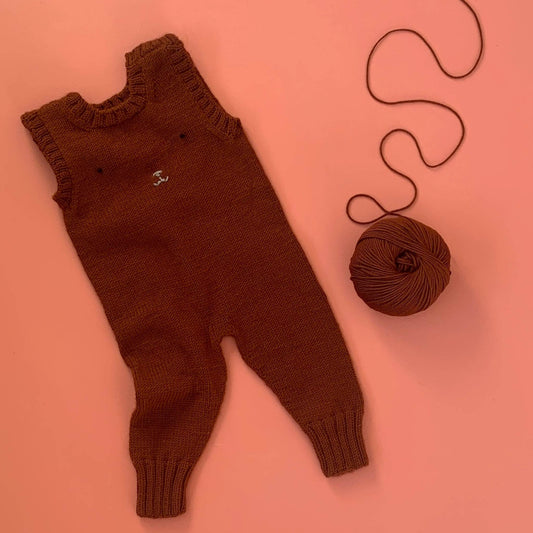 Merino uldgarn i farven Rust fra HALO KNIT