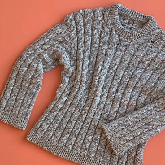 100% Merinould - Cloudy grey