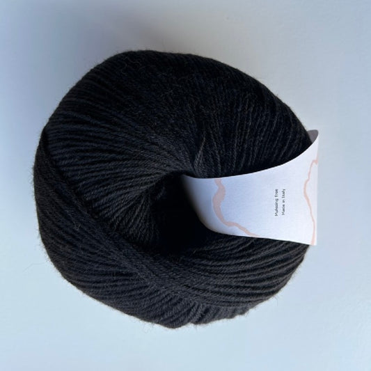 Strømpegarn - No. 5 (Sort)