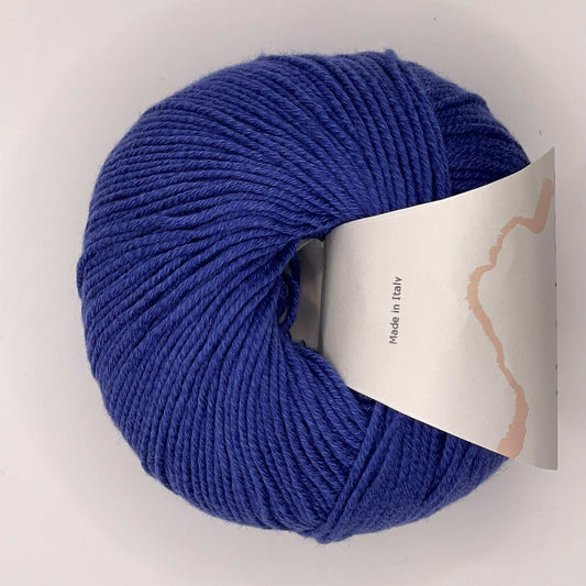 50% Bomuld og 50% soja garn - violet