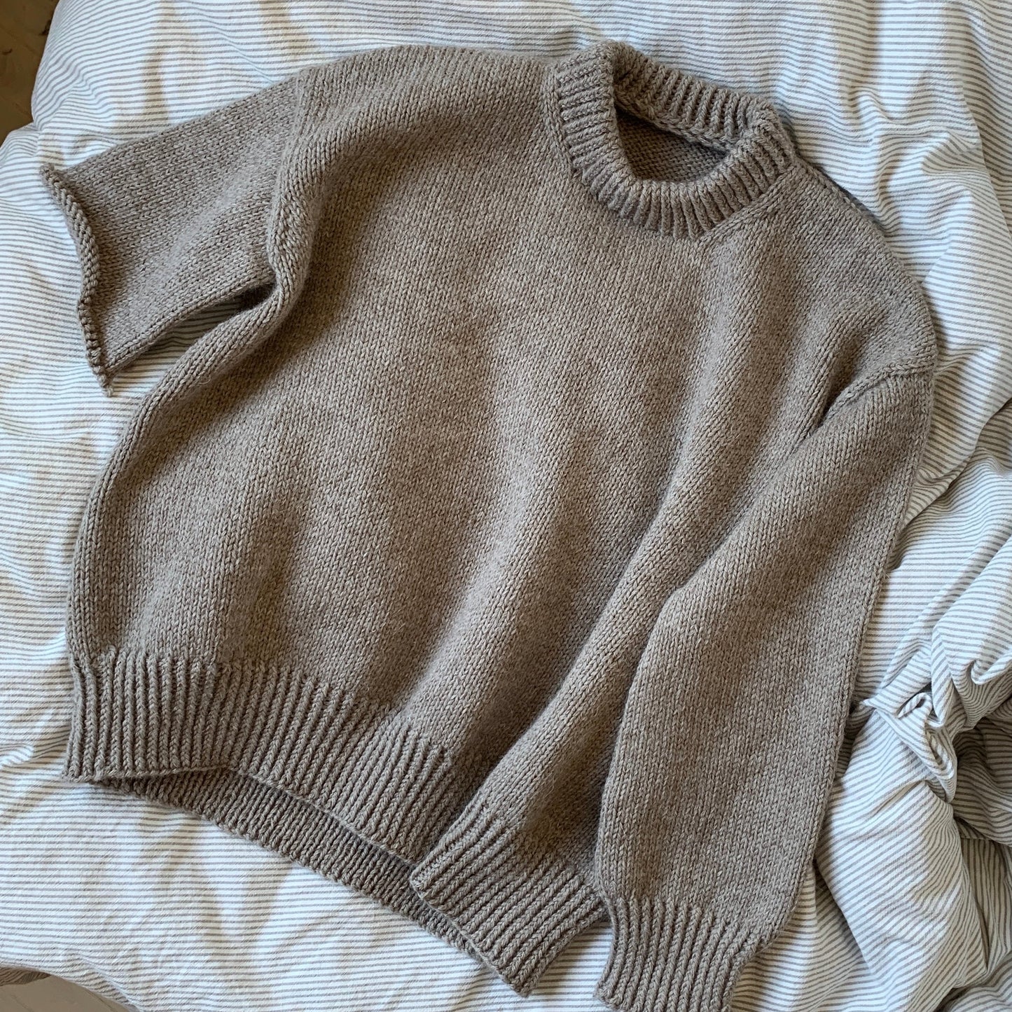 100% Alpaca garn - Desert brown